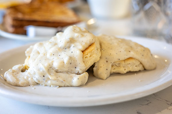 Biscuits with Gravy plate photo