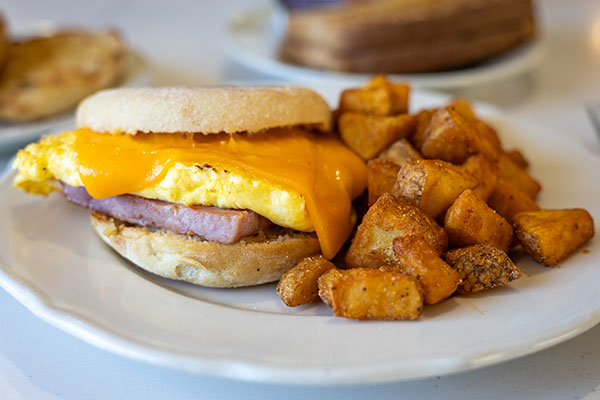 Springs Breakfast Sandwich plate photo